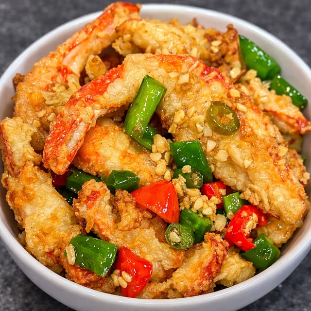 Salt and Pepper Prawn 🌶️.
